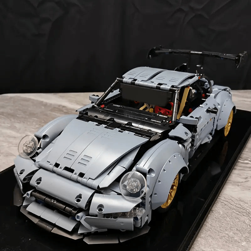 1:14 Scale Sports Car Building Blocks Set, Widebody Modified Super Car Model Kit, Collectible Technic Bricks for Adults Teens, Gift for Car Lovers