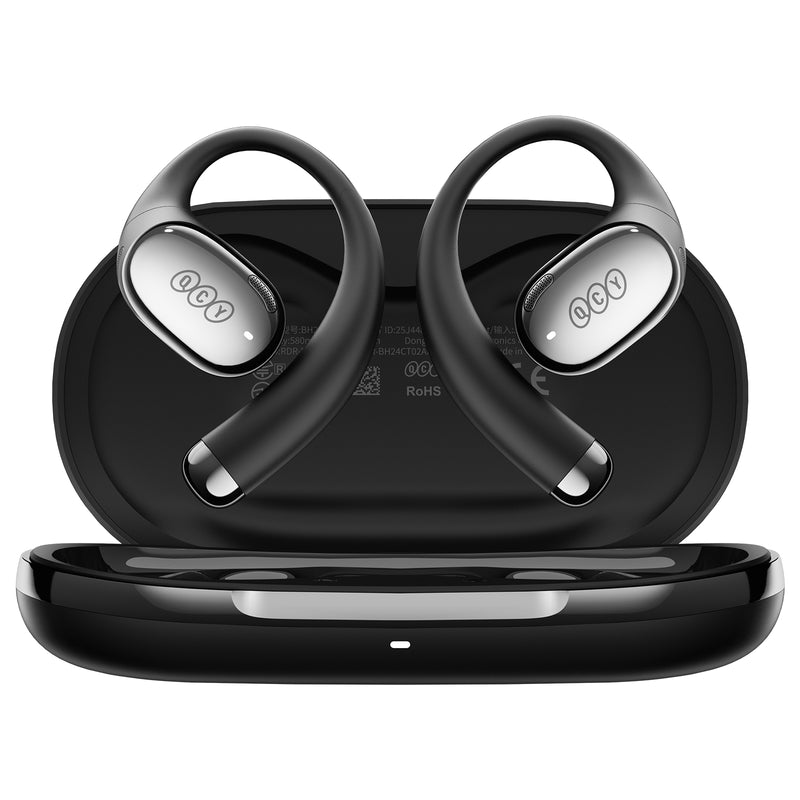 QCY Crossky R70 Open-Ear Earbuds, LDAC Hi-Res Audio, 52H Playtime