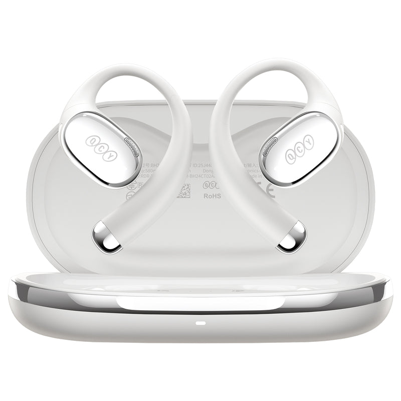 QCY Crossky R70 Open-Ear Earbuds, LDAC Hi-Res Audio, 52H Playtime