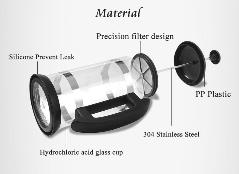 French press coffee/tea maker- 1000 ML