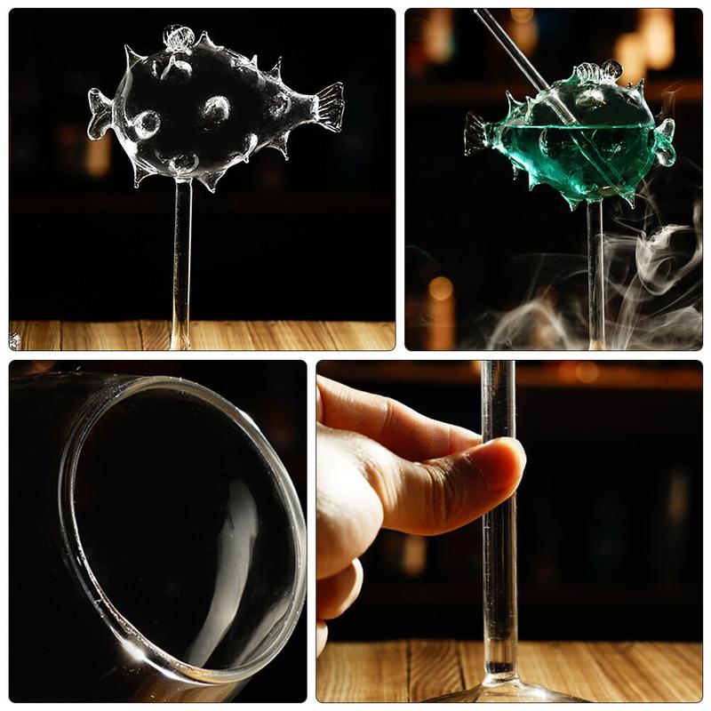 Creative Shape Globefish Practical Cocktail Cup