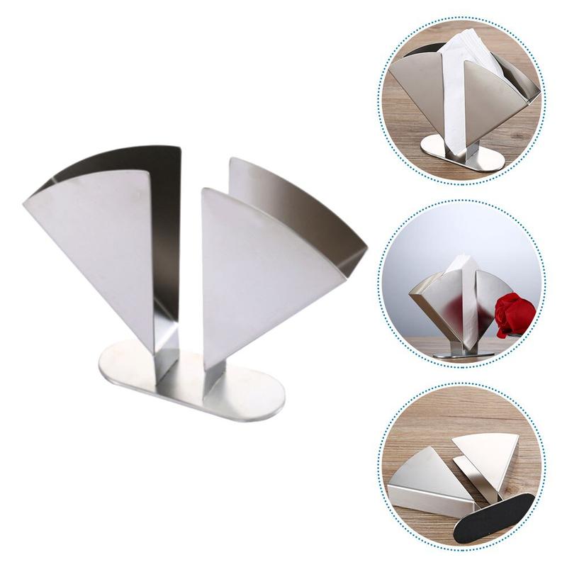 1 pcs. Office Paper towel shaped stainless steel towel holder