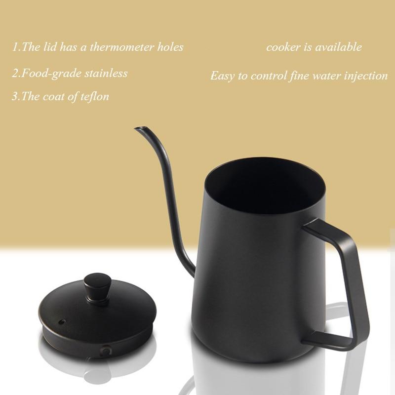 Coffee machine drip cap stainless steel food shell - 600 ML