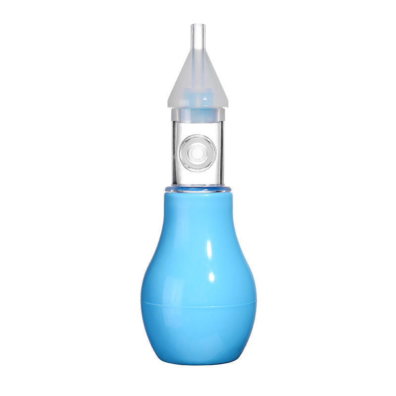 Manual Baby Nasal Aspirator – Medical-Grade Silicone Snot Pump for Newborns