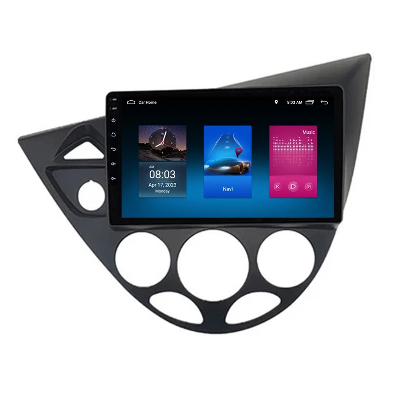RoverOne Car Stereo Radio Bluetooth CarPlay GPS Navigation for Ford Fiesta 1995-2001 Focus MK1 1998-2004