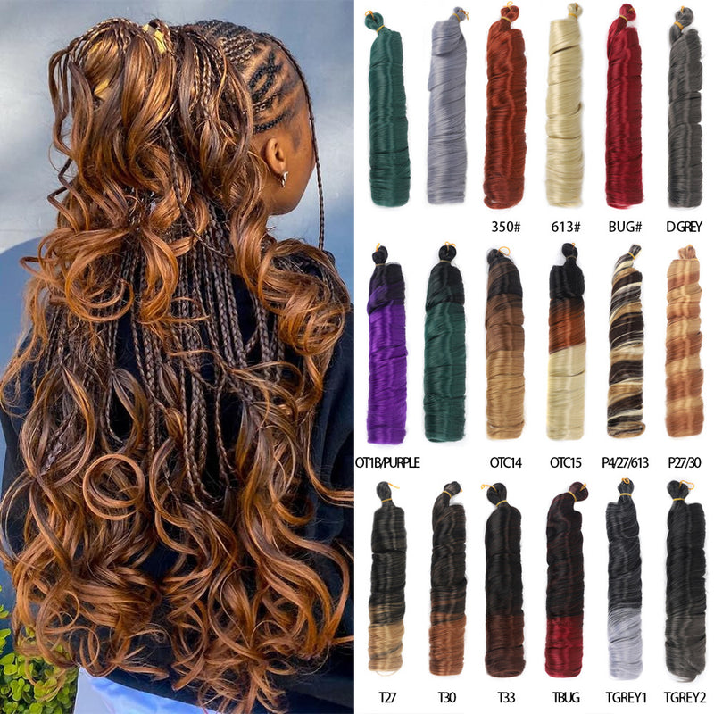 Woman Wigs French Curls Dreadlocks Long Curly Hair Hair Extensions Crochet Wigs