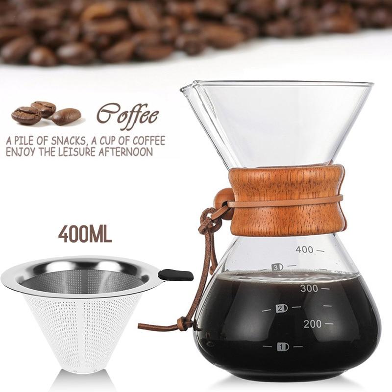 Coffee cans 600 ml High temperature handle