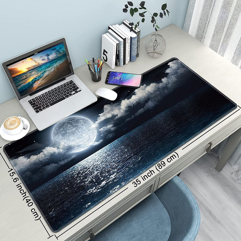 Gaming Mouse Pad Non-Slip Waterproof Mousepad for Office & Home 89x40