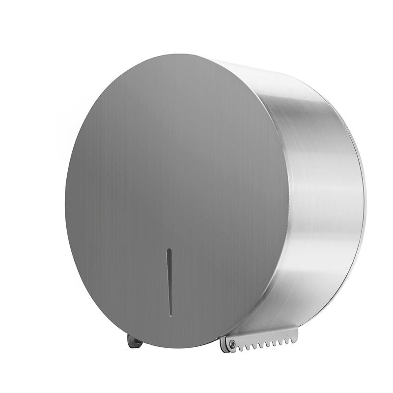 Toilet paper wall handle with lid chrome plated toilet paper box