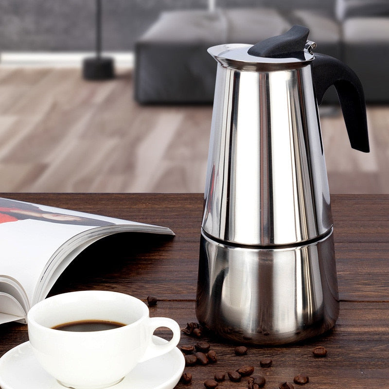 Stainless steel coffee pot 600ml