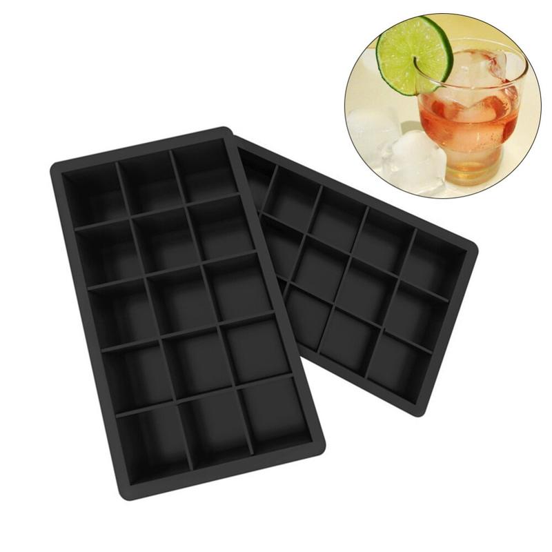 Silicone Ice Cube Molds Easy Release Square Cake Molds Square Building