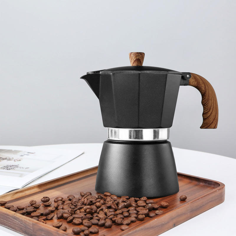 Comfortable Aluminum Coffee Pot Moka Espresso 150ML