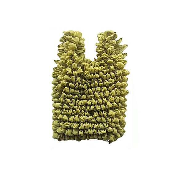 Heavy-Duty Expandable Shopping Bag – Folds to Palm Size-Green color