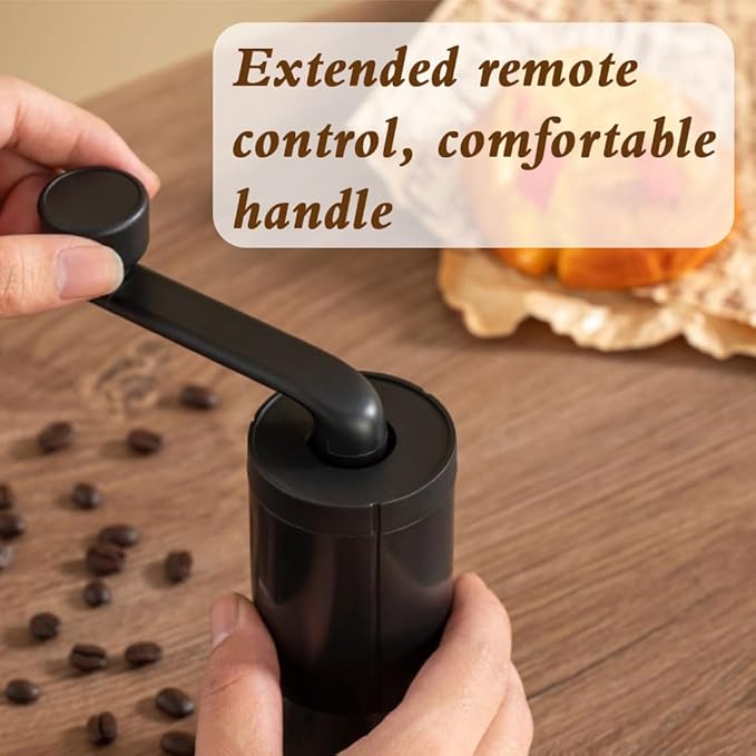 Compact Hand Coffee Grinder – Adjustable for Pour-Over, French Press & Camping