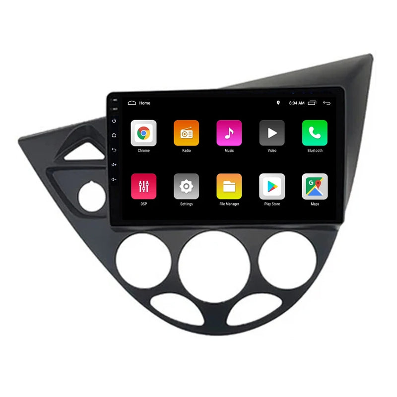 RoverOne Car Stereo Radio Bluetooth CarPlay GPS Navigation for Ford Fiesta 1995-2001 Focus MK1 1998-2004