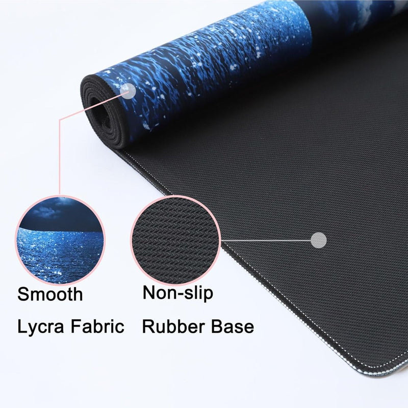 Gaming Mouse Pad Non-Slip Waterproof Mousepad for Office & Home 89x40