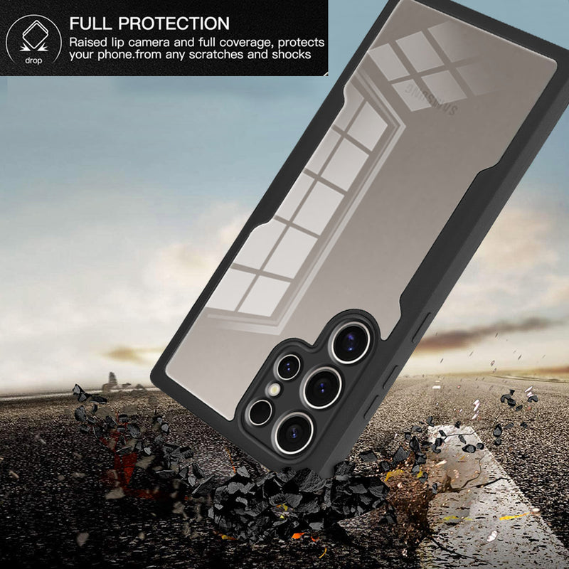 360 Full Protection Case for Samsung Galaxy S26 Ultra Cover Built-in Screen Protector