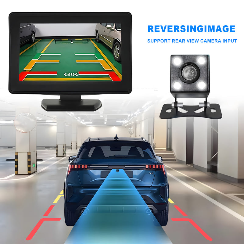 License Plate Backup Camera, AHD 1080P 170 Degree Wide View