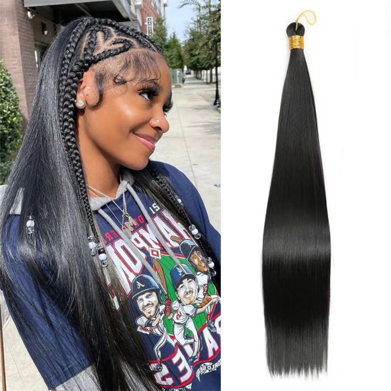 Woman Straight Hair Extensions: Straight Hair Bulk - Long Straight Hair Bundles