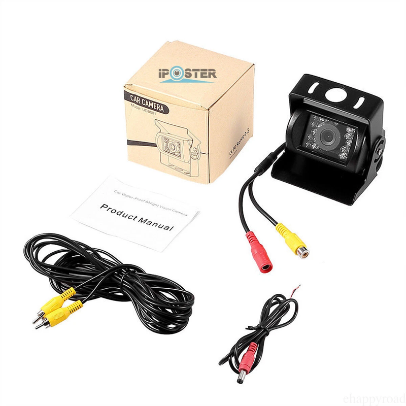 Rear View Backup Camera For Bus Truck Van RV CCD IR Night Vision