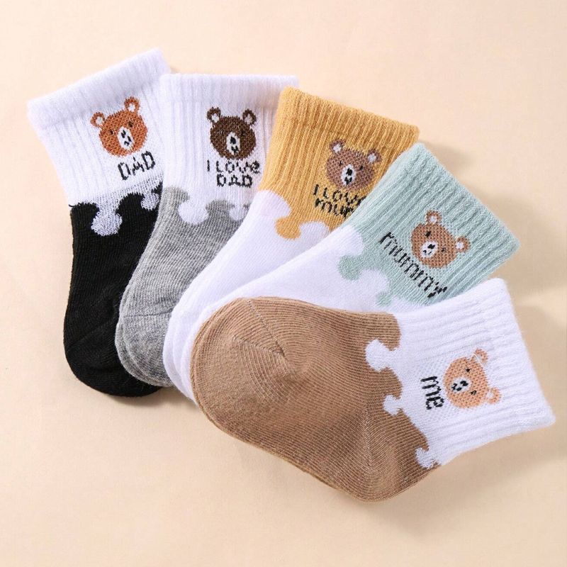 5 Pairs Baby Socks Low Cut Socks for Newborn Toddler Baby Socks