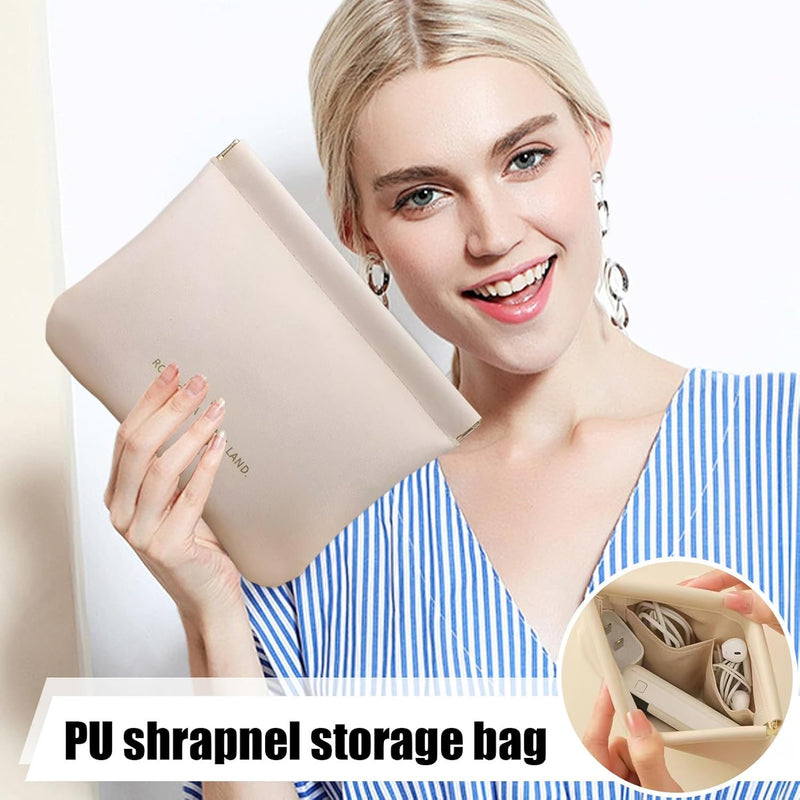 Multi-Compartment Electronic Organizer Pouch | Waterproof Travel Bag for Cables, Earphones & Chargers