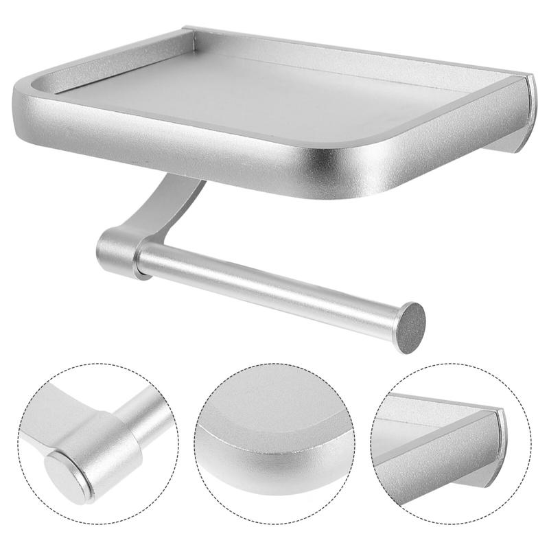 Self-adhesive paper holder Durable holder with phone holder