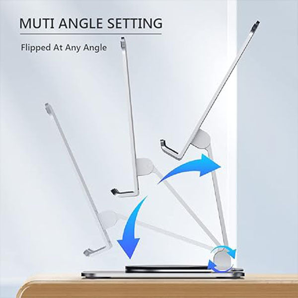 360° Foldable Phone Stand – Adjustable Desk Holder for iPhone & Android