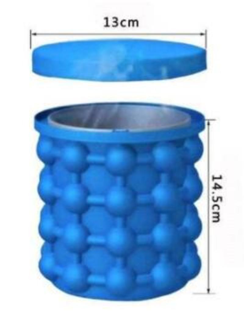 Portable Silicone Ice Machine Fast Ice Bucket