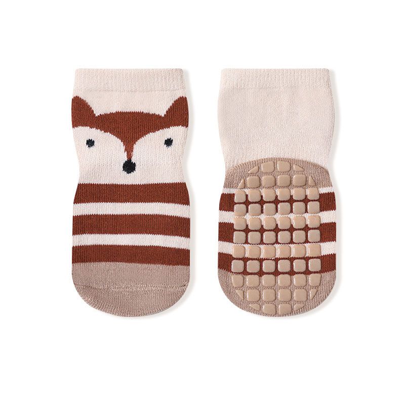 5 Pairs Kids Non-Slip Socks Baby Floor Breathable for Toddler Children