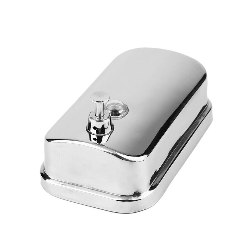 Shampoo dispenser with hand pump