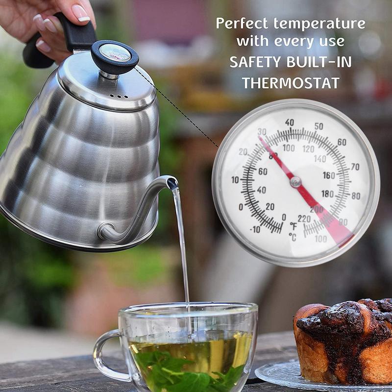 1.2 l PREMIUM Pour Over Coffee Tea kettle stainless steel precision