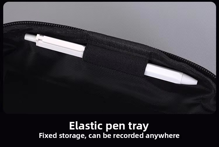 High Quality PU Leather Tech Organizer Power Bank Cable OEM ODM Waterproof Business Travel Storage Bag