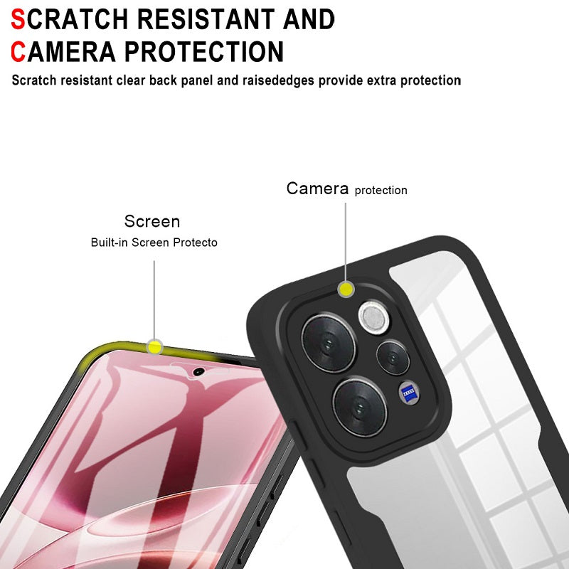 360 Full Protection Case for Vivo V70 5G Cover Built-in Screen Protector