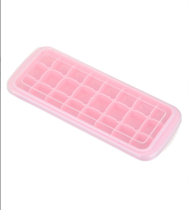 2 pcs DIY Silicone Lid Ice Molds for Ice Making Popsicle Ice Cube