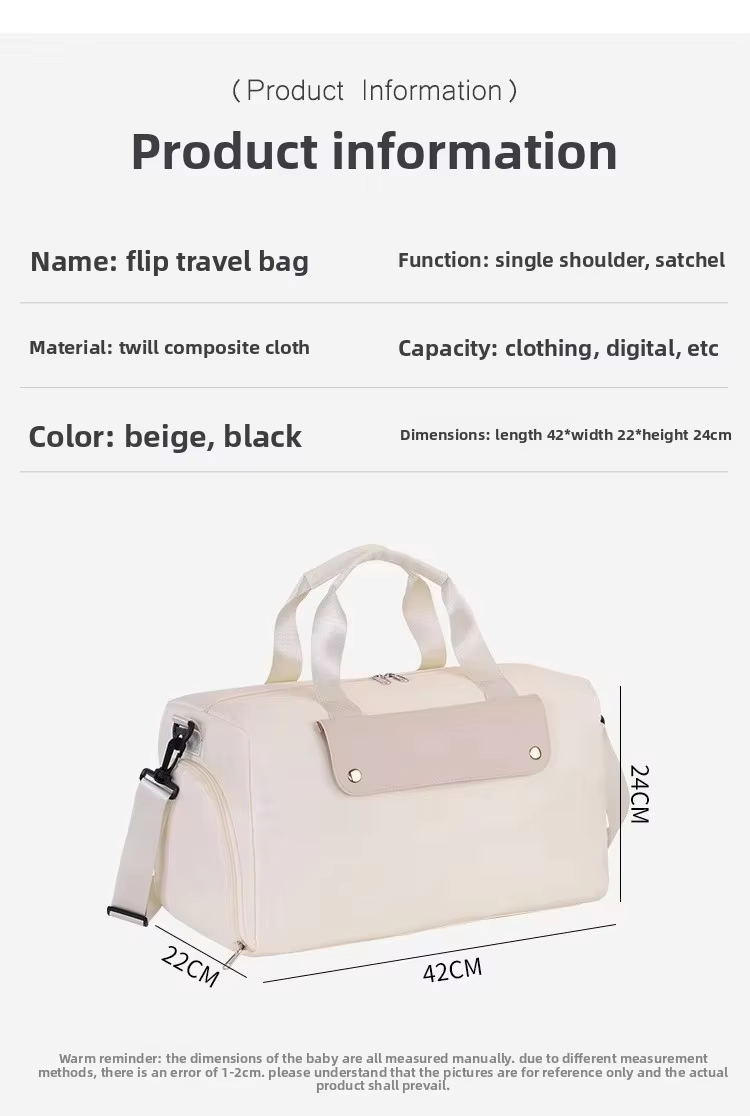 Multifunction Designer Travel Duffle Bag Wet Dry Separation Waterproof Sport Yoga Gym Bag With Shoe Compartment