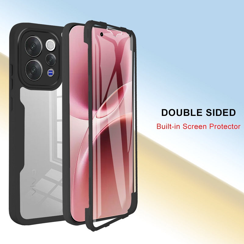 360 Full Protection Case for Vivo V70 5G Cover Built-in Screen Protector