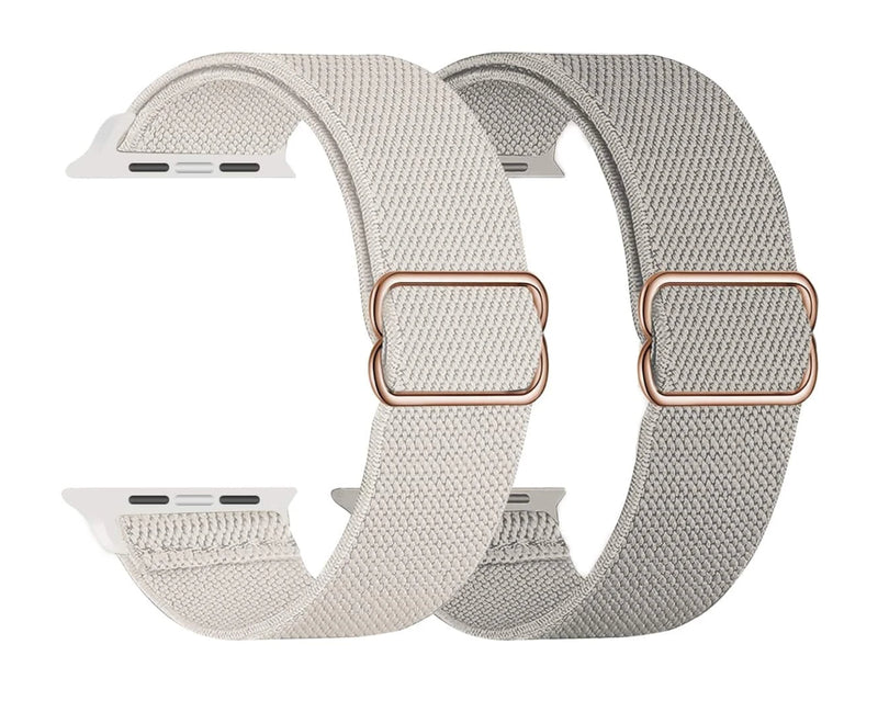 Watch Straps for Apple Watch 2Pack Bands 42mm 44mm 45mm 46mm 49mm