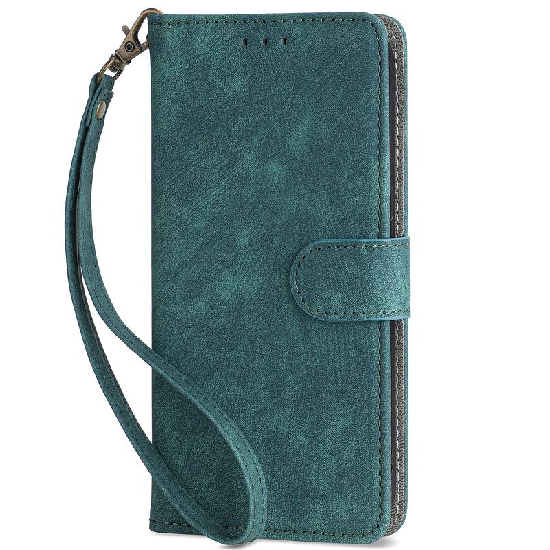 Flip Cover for iPhone 11 Pro PU Leather Phone Case RFID Blocking With Hand Strap