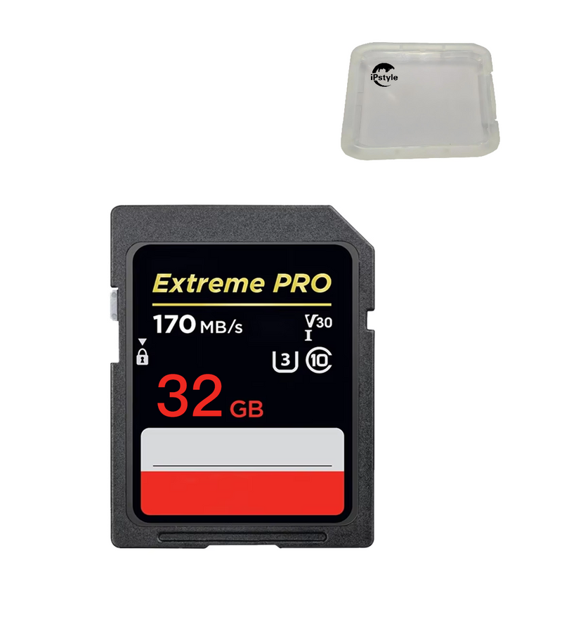 Extreme PRO SD Card 32GB 64GB 128GB Flash Memory Card for Camera