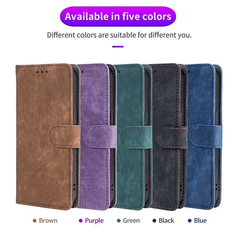 Flip Cover for Samsung Galaxy S22 Plus 5G PU Leather Phone Case [RFID Blocking] With Hand Strap