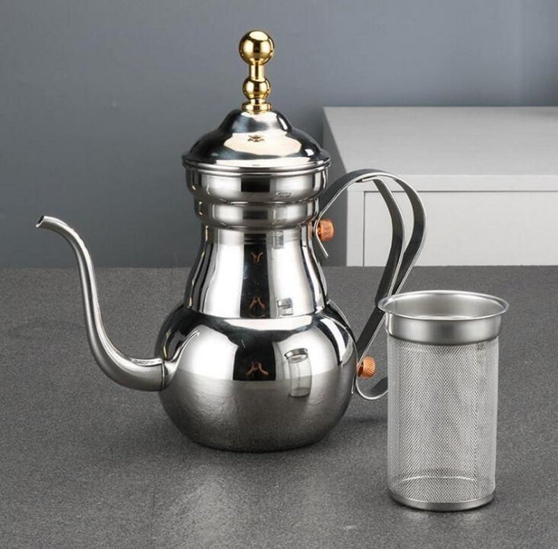 0.7L hotel kettle stainless steel kettle long pouring neck
