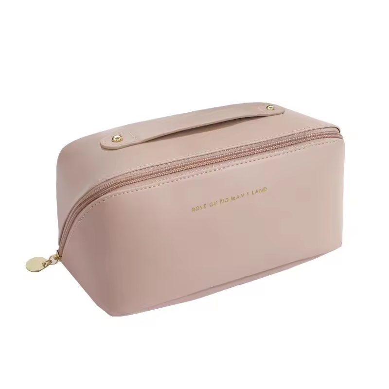 Large Capacity Partition Storage Makeup Bag Portable Deluxe Minimalist Travel Bag Toiletries Storage Bag