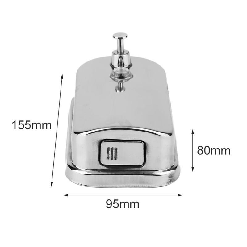 Shampoo dispenser with hand pump
