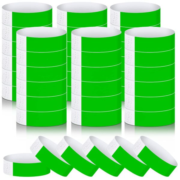 Ticket Wristbands Events Wristband Paper Wrist Bands for Party 1000pcs
