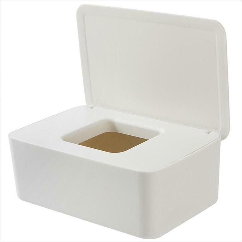 Wet Lingerie Dispenser for Storage Towels with Dust Cover