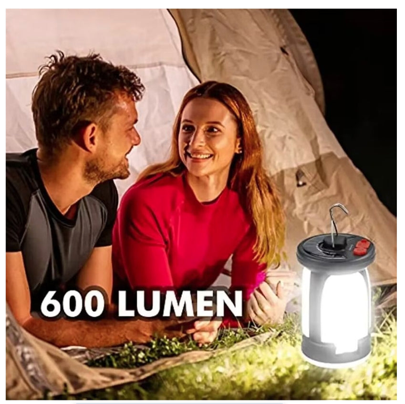 Outdoor Lighting Portable LED Solar Camping Lights USB Rechargeable