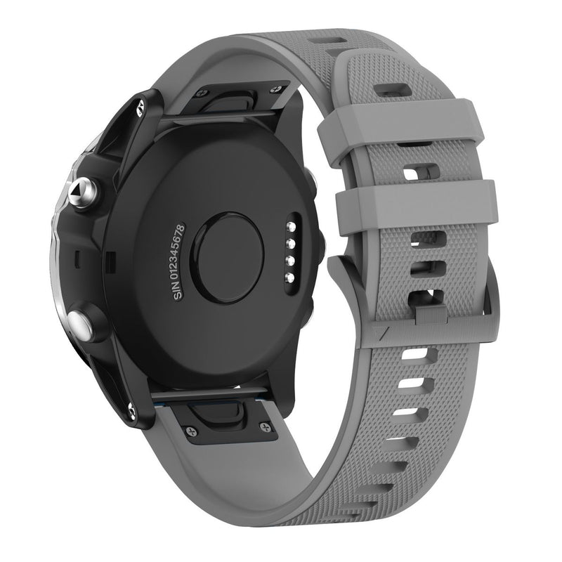 Quick Release Silicone Sports Band Strap for Garmin Fenix 6X/5X/3 26mm