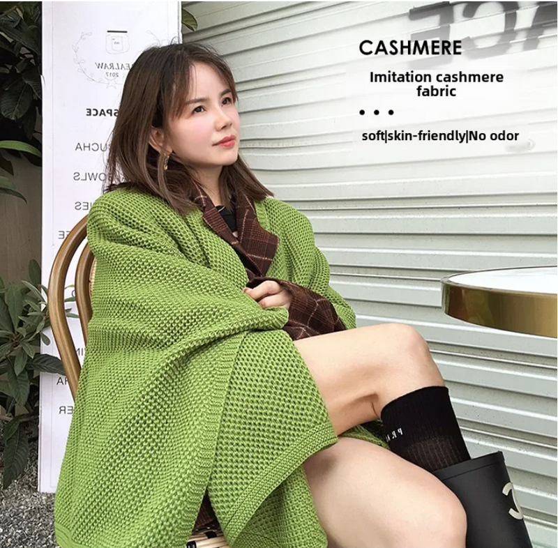 Vintage Cloak Sweater Autumn Winter New Comfortable Casual Loose Knitwear Cloak Outerwear