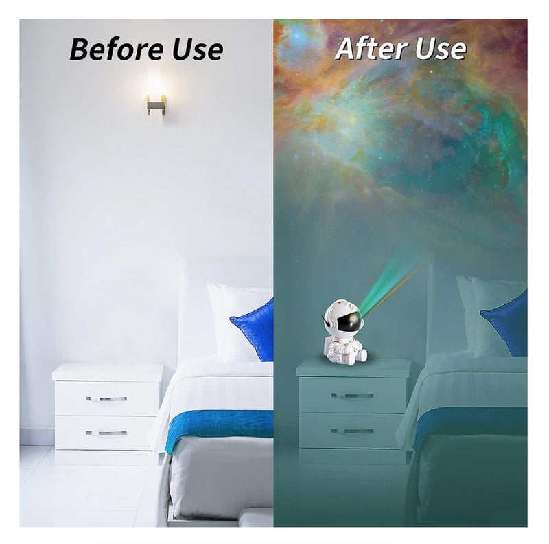 Galaxy Star Astronaut Projector Light Starry Sky Porjectors Lamp Bedroom